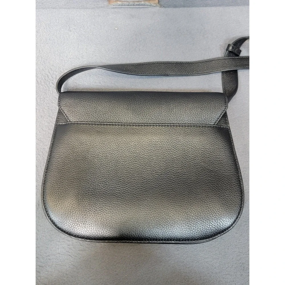 EUC Tory Burch Britten Black Leather Crossbody Shoulder Bag - Picture 8 of 8